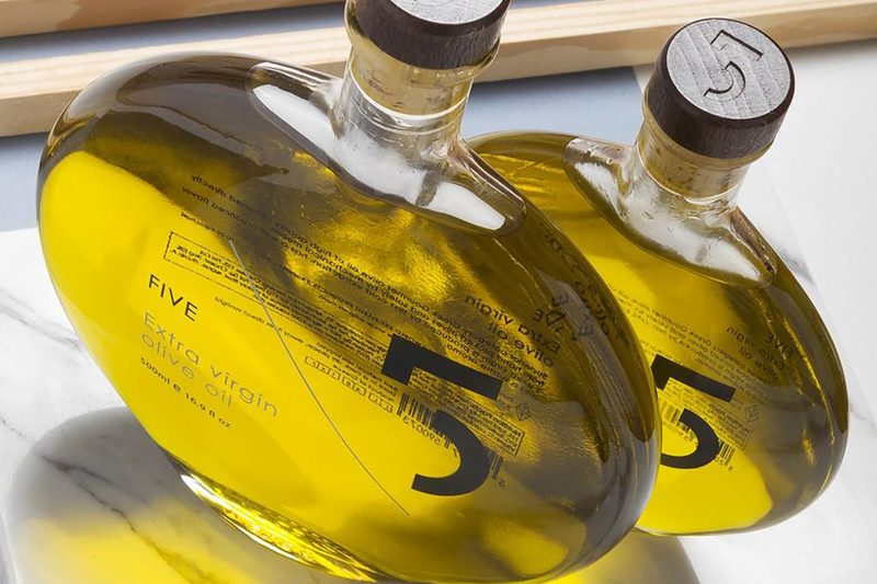five extra virgin olive oil