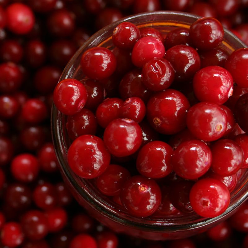 Fresh cranberries