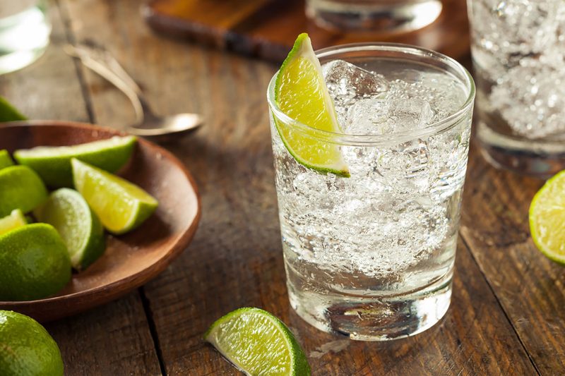 gin vodka lime