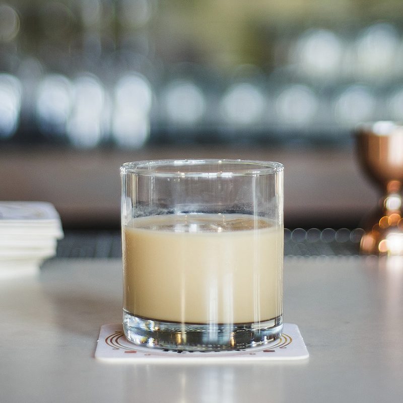 White Russian cocktail