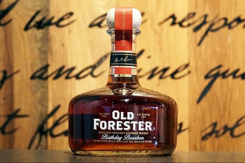 Old Forester Birthday Bourbon 2018 1