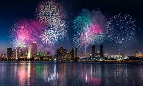 best new years eve parties san diego getty images
