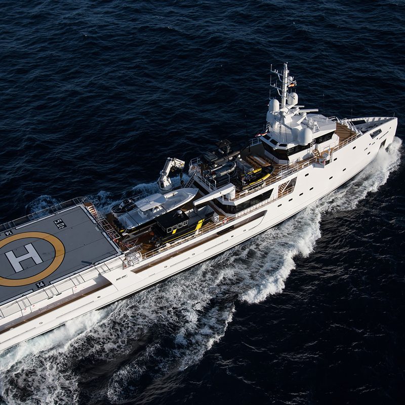 yacht support builds toy hauling satellite yachts for your superyacht 3