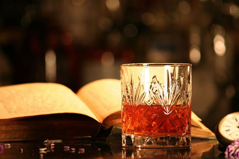sazerac cocktail glass