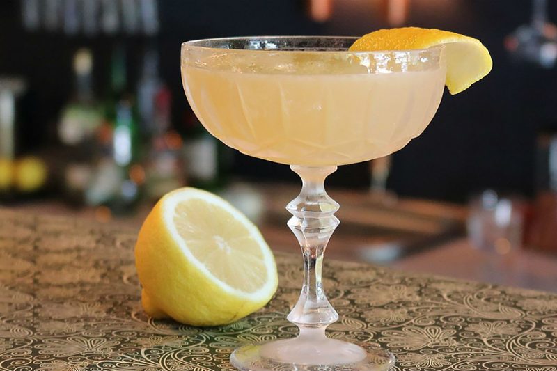 sidecar cocktail lemon