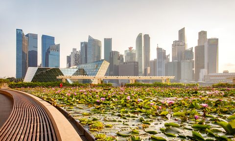 Singapore skyline