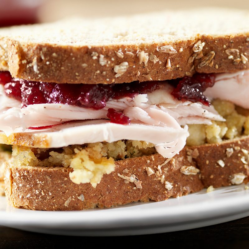 turkey sandwich holiday leftovers