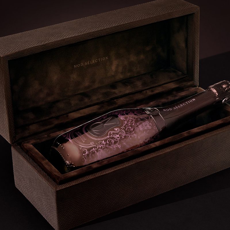 drake mod slection champagne sparkling wine 6 se lection rose in box 1
