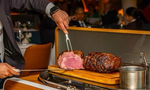 Table side prime rib Monterey NYC