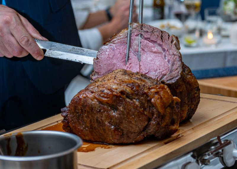 Prime rib at Monterey NYC