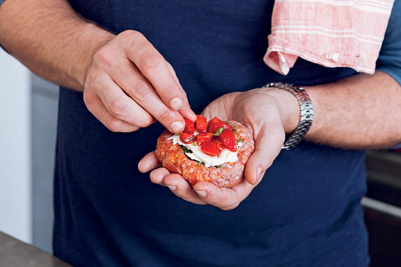 adam richman jucy lucia recipe
