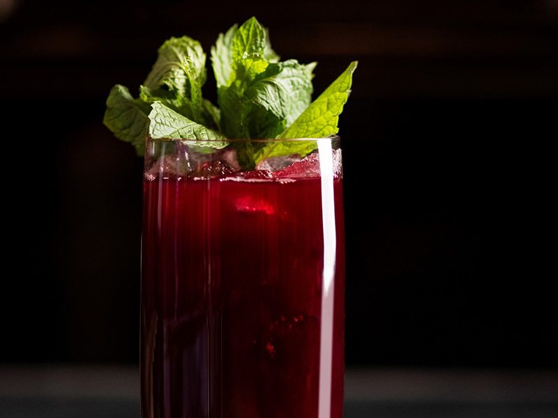 Berry Burlesque Cocktail