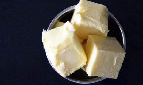 Butter in a bowl