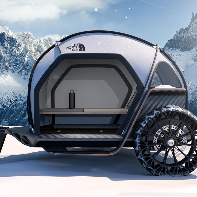 The North Face and BMW Team Up for Revolutionary Futurelight Camper ...