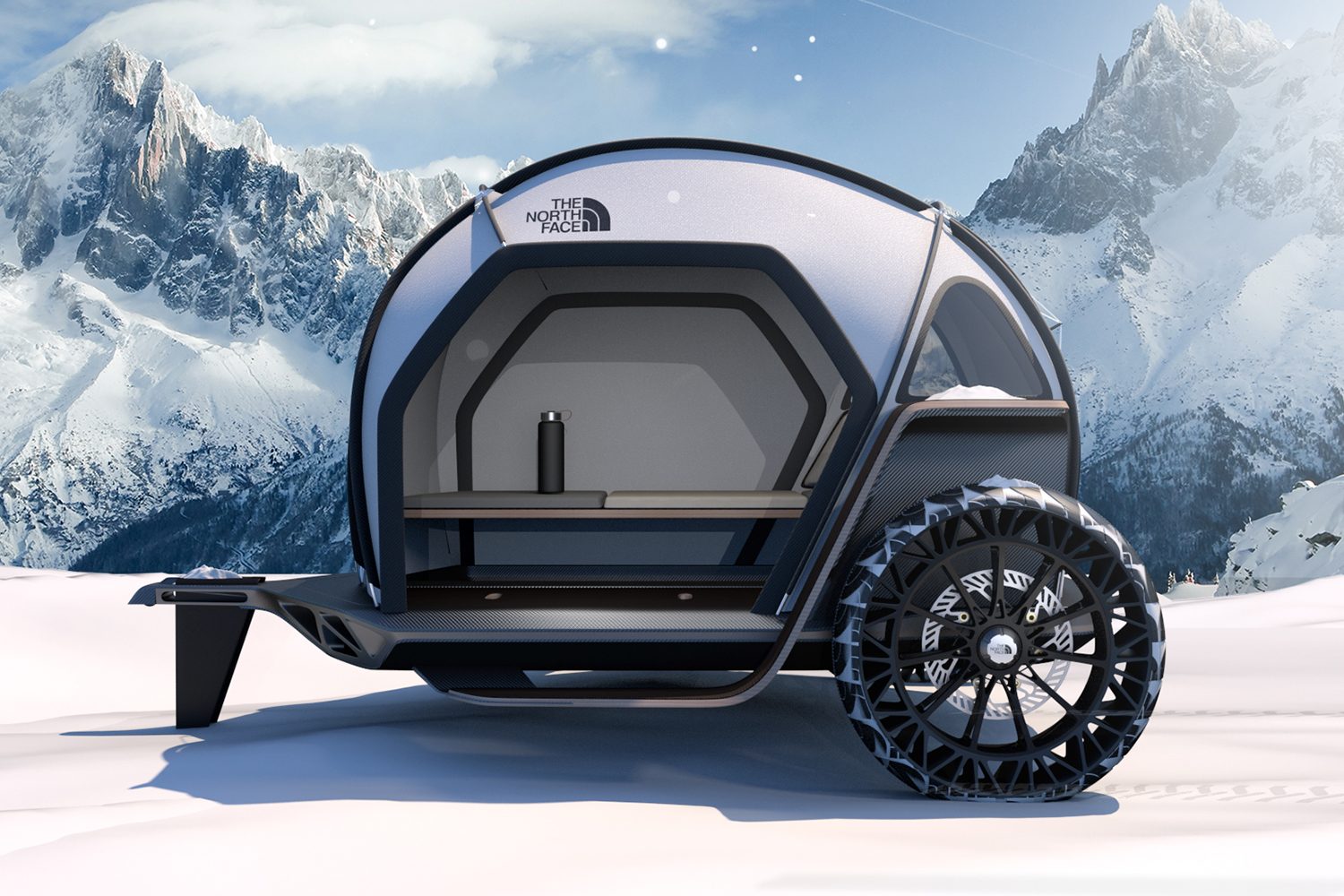 The North Face and BMW Team Up for Revolutionary Futurelight Camper ...