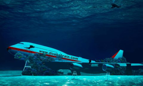 bahrain underwater theme park dive bahrain