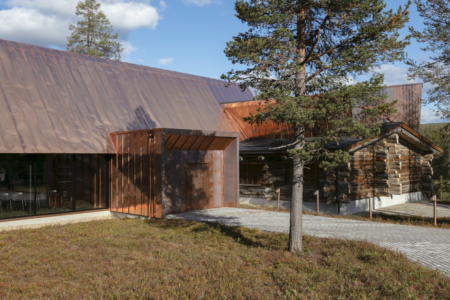 architecture javri lodge hotel finland exterior 5