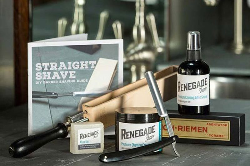 Straight Edge Shaving Kit