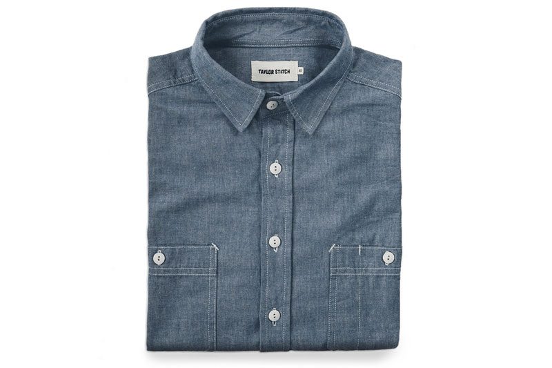 Taylor Stitch California Shirt in Everyday Chambray