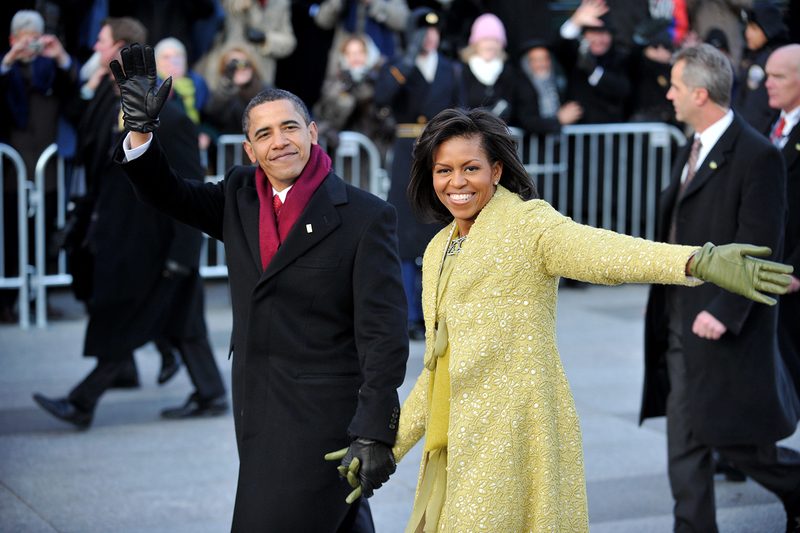 barack obama michelle obama inaugurationn