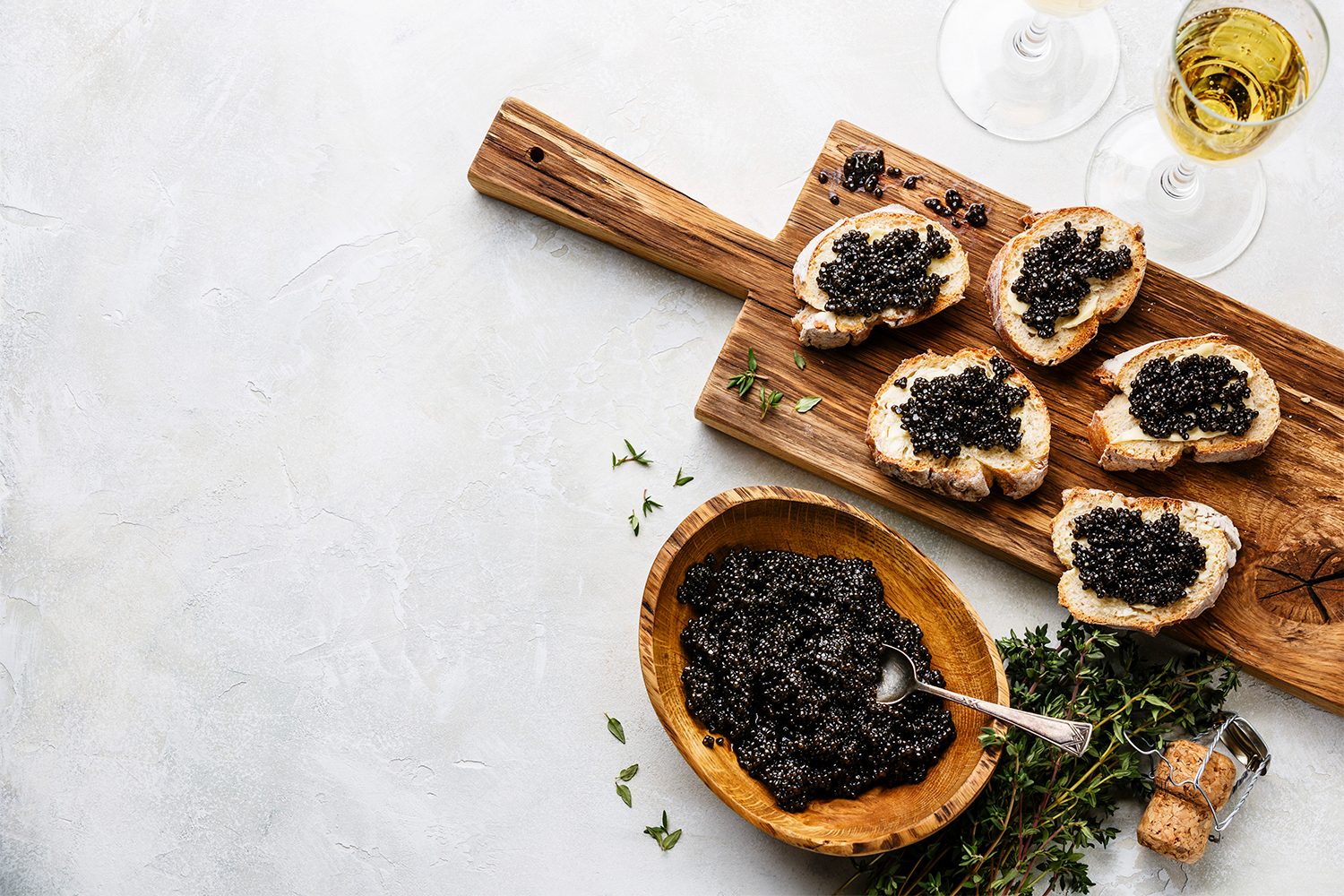 Caviar.