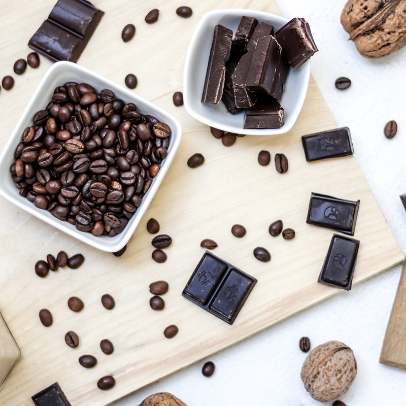 chocolate coffee nuts