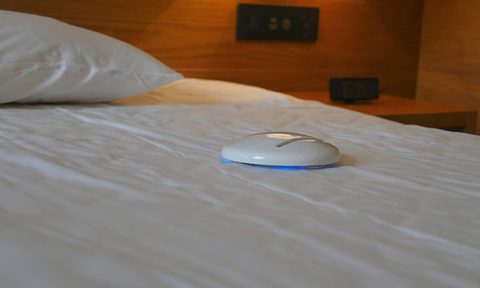 cleansebot travel robot hotel room
