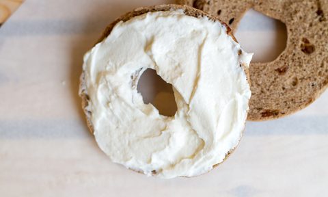 cream cheese bagel