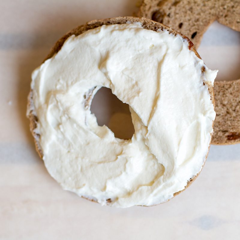 cream cheese bagel