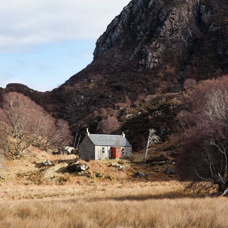 Eilean Shona Shepherds Cottage