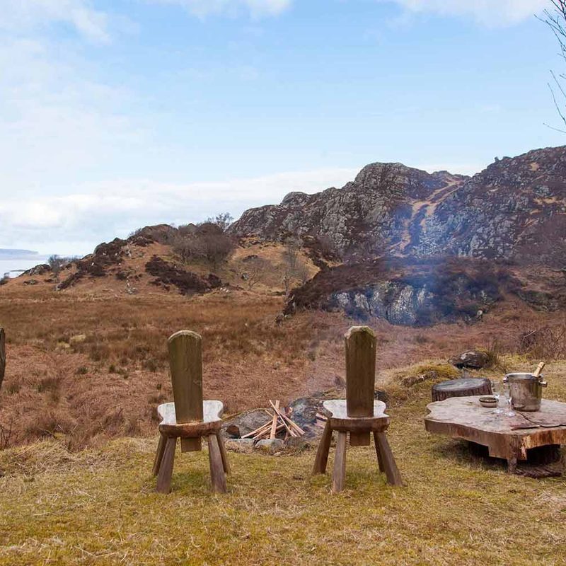 Eilean Shona Shepherds Cottage