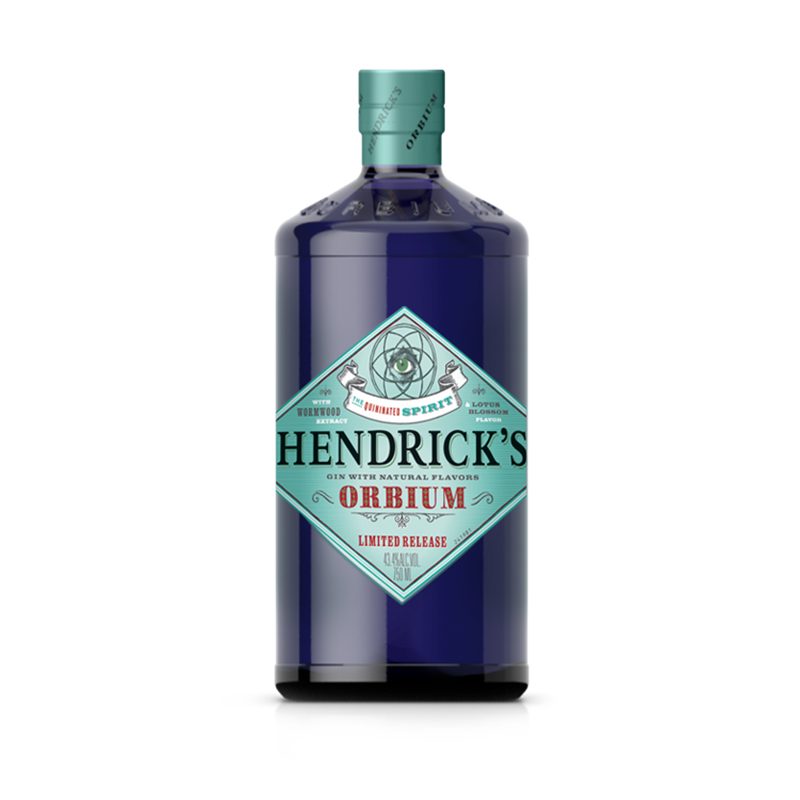 hendricks gin orbium bottle