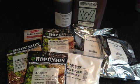 home brewing homebrewing ingredients