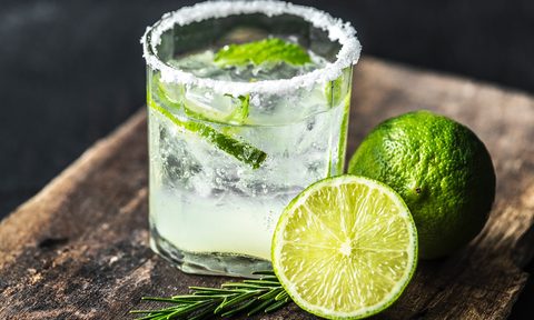 lime citrus cocktail salt rim