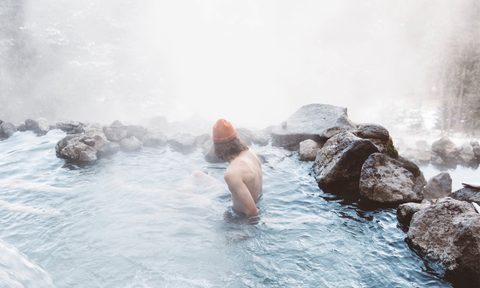 carrentals natural hot springs guide us man in