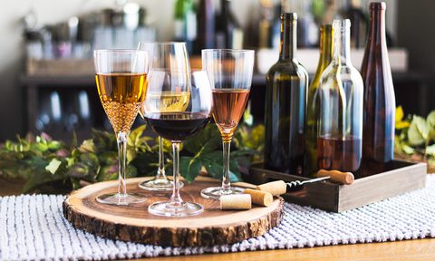 Port wine styles glass