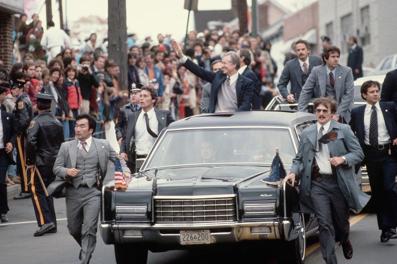 President Jimmy Carter Motorcade