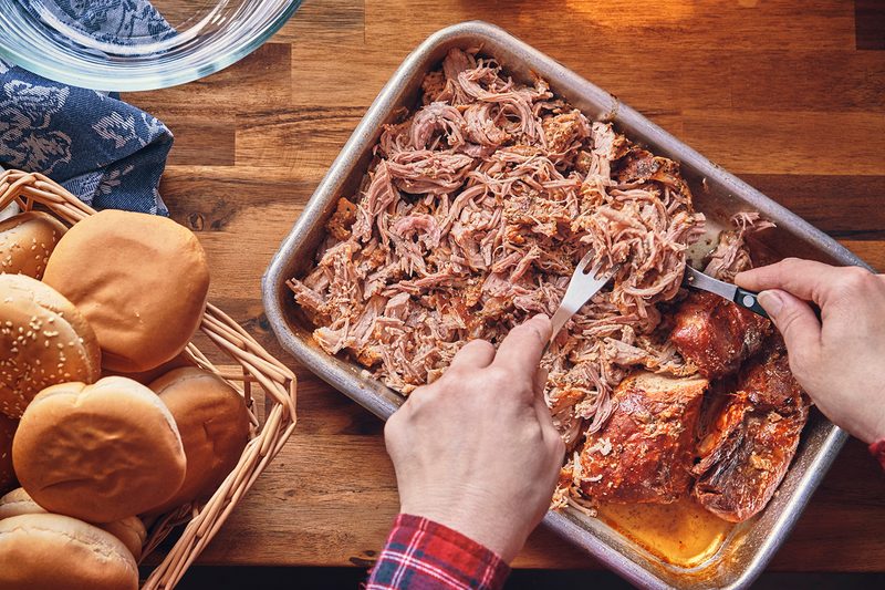 pulled pork buns