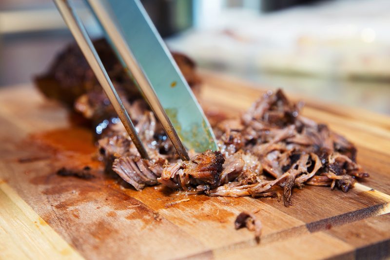pulled pork cutting board