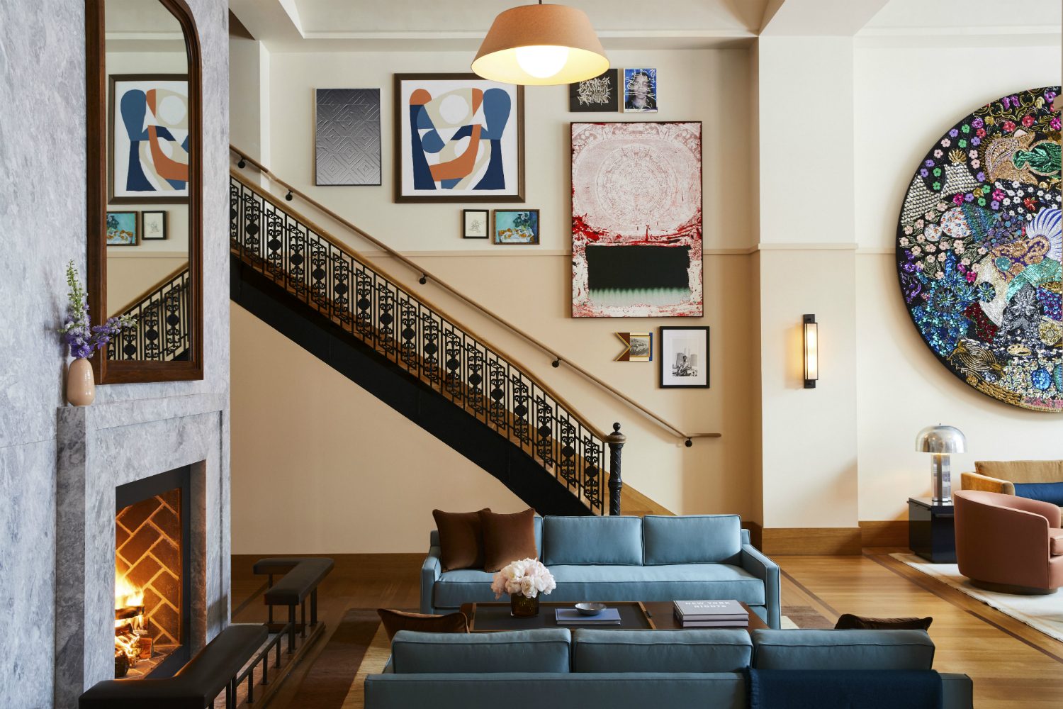 shinola hotel first look living room 2