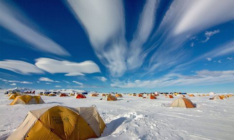south pole antarctica ski last degree 2