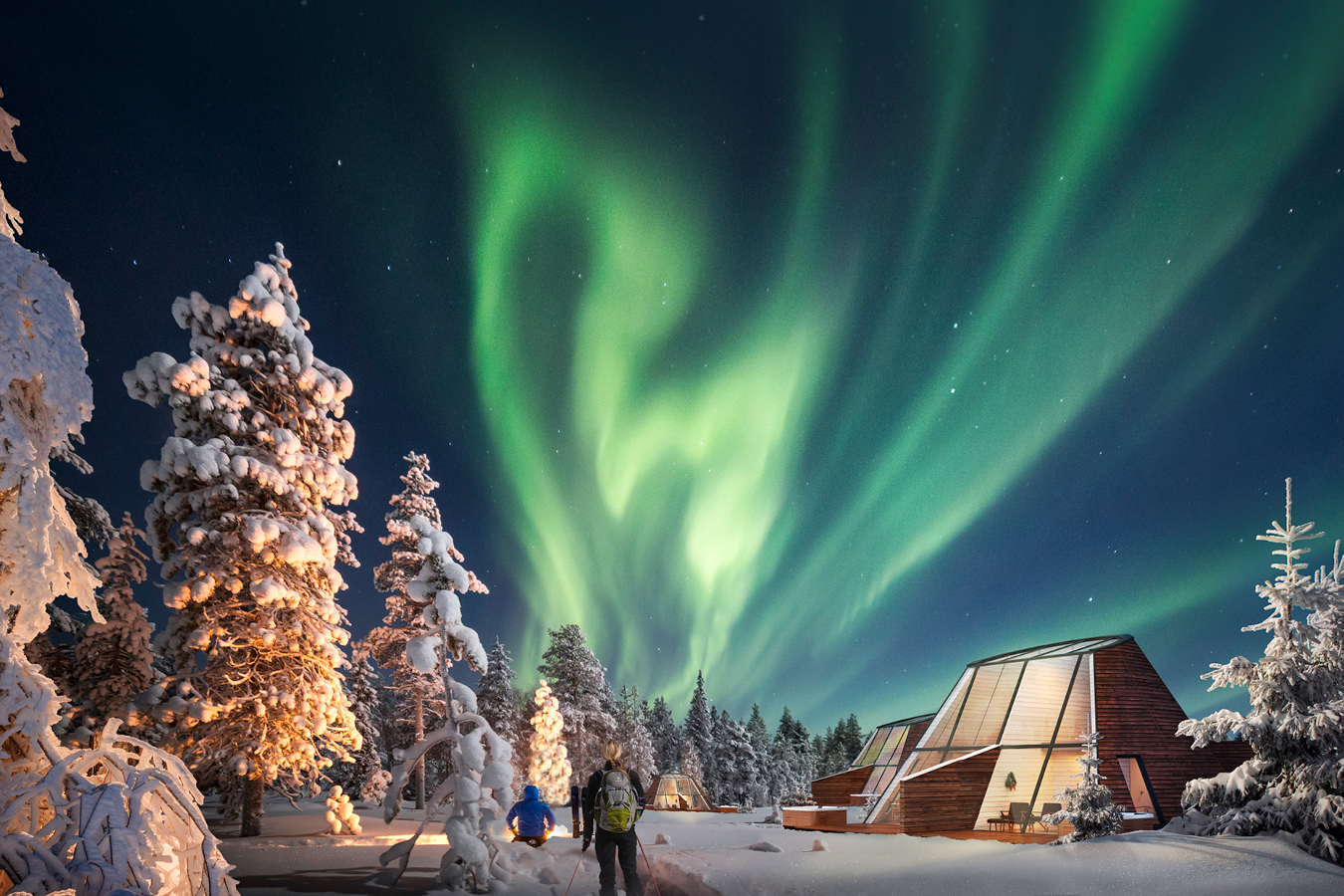 Escape to the Arctic Circle at Finland's Snowman World Glass
