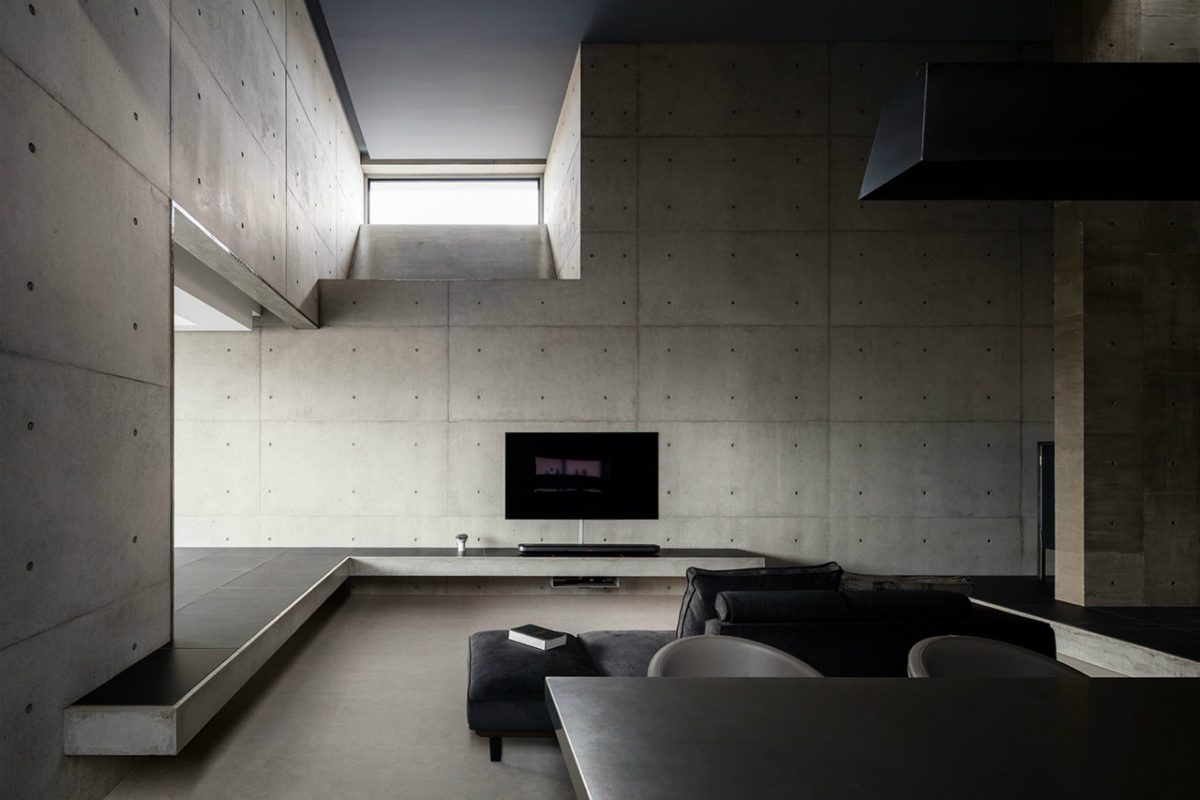 tranquil house japanese brutalism form kouichi kimura architects 5