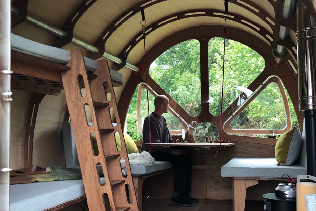 tree tents fuselage