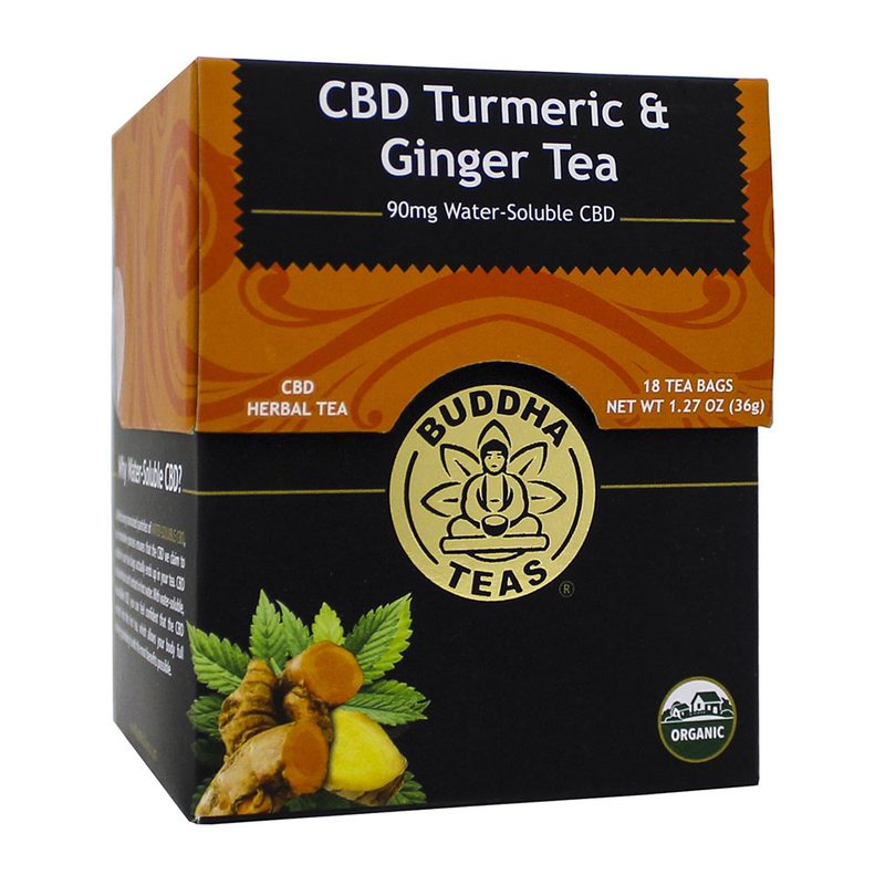 Buddha Teas CBD Turmeric & Ginger Tea