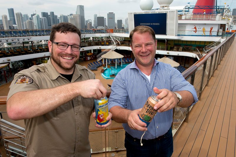 carnival beer cans