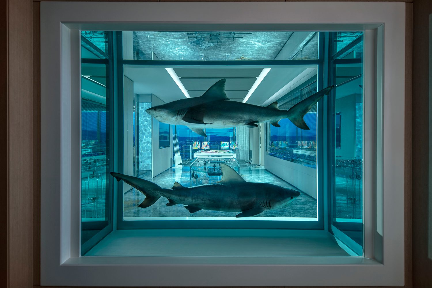 this 100000 a night vegas hotel suite is the worlds most expensive empathy designed by damien hirst winner loser 2018