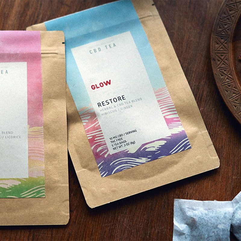 Glow Water CBD Tea