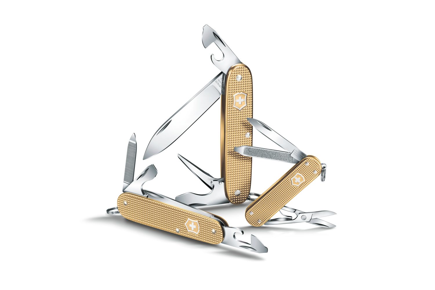 Go for Gold with the Limited-Edition Victorinox Swiss Army Knife 