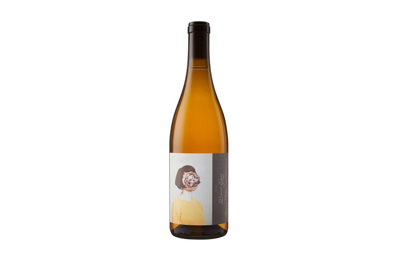 jolie laide pinot gris wine label